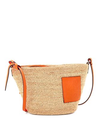 Loewe Pochette Woven Raffia crossbody bag - Neutrals
