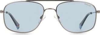 Polaroid PLD 6235/S/X Polarized V84/C3 Mens Sunglasses Grey Size 56