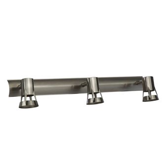 Sulion Aplique de pared con 3 focos gu10 acabado niquel