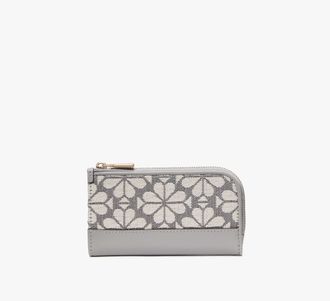Kate Spade New York Devin Spade Flower Jacquard Bifold Wallet