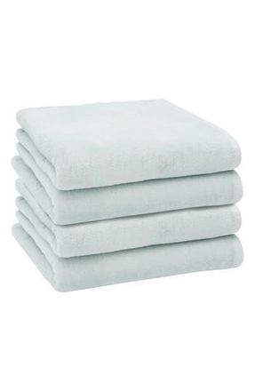Linum Home Textiles 3-Pack Ediree Cotton Bath Towel Set in Aqua at Nordstrom Rack