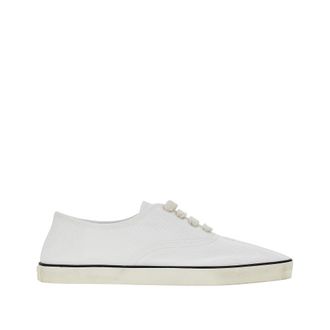 Miu Miu Drill sneakers with logo embroidery Woman 36