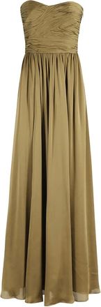 Ulla Johnson draped-detail maxi dress - Green