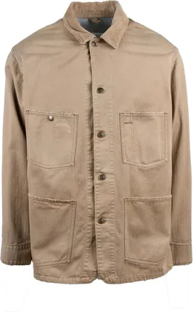 Maison Margiela Beige Cotton Stone Washed Jacket