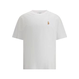 Maison Kitsuné Hombre, Camisetas, Blanco, Talla: S