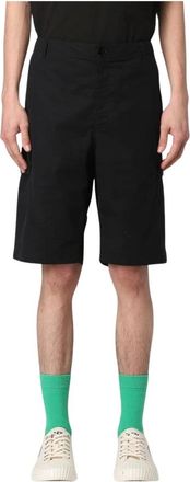 Kenzo Heren, Korte broeken, Zwart, Maat: W38 Katoen