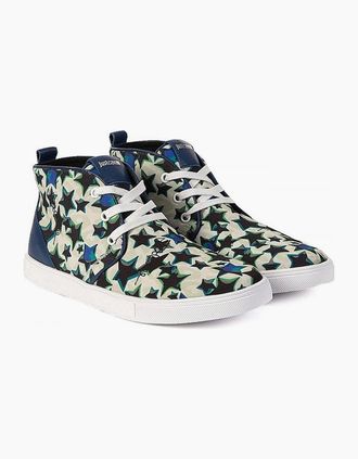 Creative Recreation Mens Star Print High Top Sneakers - Multi - Size: 10