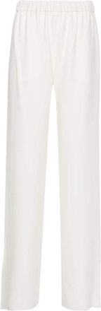 Valentino Garavani Cady Couture trousers - women - Silk/Viscose/Elastane - 42 - White