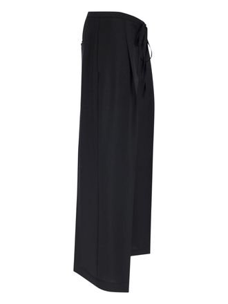 R&oacute;he Womens Trousers Black Virgin Wool