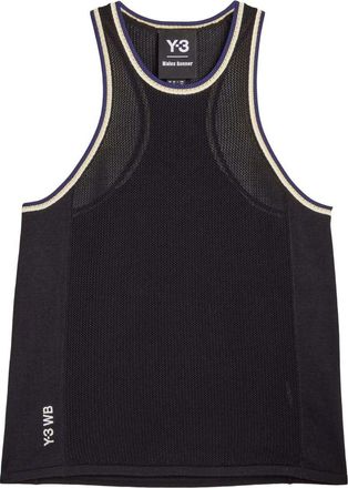 adidas (WMNS) adidas x Wales Bonner x Y3 Knit Tank Asia Sizing Black KS3978