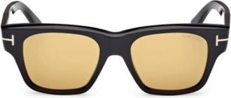 Tom Ford Caine Brown Square Mens Sunglasses FT1280 01E 53