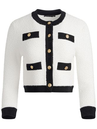 Alice & Olivia Claira vest - Wit