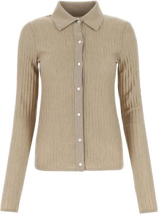 Co Maglia - Dames - Vesten - Beige - XS - Katoen - Truien & Vesten
