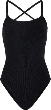 〈Hunza G〉スクエアネック水着 （ブラック）（関税込み） Hunza G: Black Clothing now up to −50% | Stylight