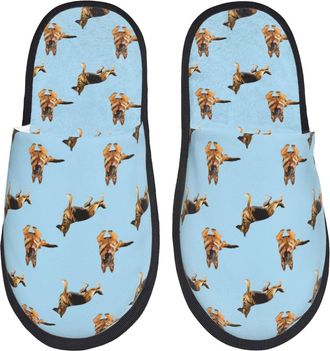 Generic Shepherd German Dog Men Women House Shoes Soft House Slippers Cosy Shoes For Indoor Outdoor Winter L