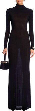 SER.O.YA Kim Maxi Dress In Black