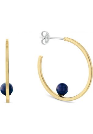 Tommy Hilfiger Womens 2780966 Ladies Earrings - Gold Stainless Steel - One Size