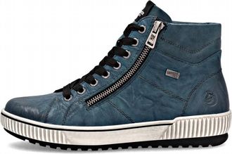Remonte Womens D0772 Maditta Lace-Up Sneakers In Petrol