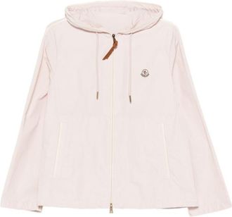 Moncler Light Pink Hooded Jacket