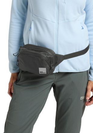 Jack Wolfskin G&uuml;rteltasche JACK WOLFSKIN WANDERMOOD HIPBAG, Damen, Gr. onesize, schwarz (granite, schwarz), Polyamid, Taschen G&uuml;rteltasche