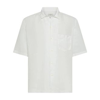 Seventy Short Sleeve Shirts, male, White, Size: XL Short Sleeve Shirt