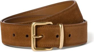 Miu Miu Cintura in pelle scamosciata - Marrone