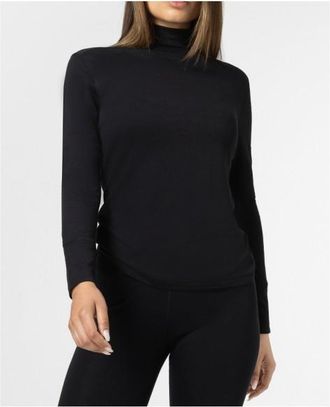 super.natural Tundra 175 Turtleneck Longsleeve für Damen | schwarz
