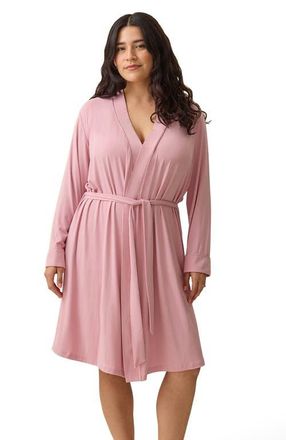 Kindred Bravely Clea Classic Robe in Light Mauve at Nordstrom, Size Medium