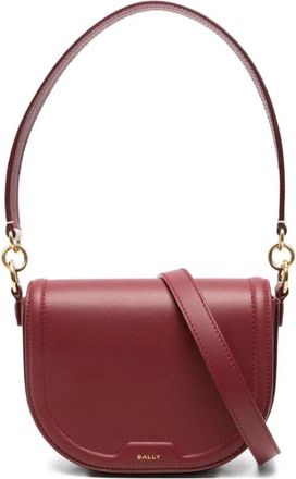 Bally Code Flap Schoudertas - Dames - Schoudertassen - Bruin - ONE Size - Leer - Tassen