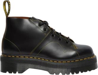 Dr. Martens Schoenen - Dames - Veterlaarzen - Zwart - 40 EU - Schoenen