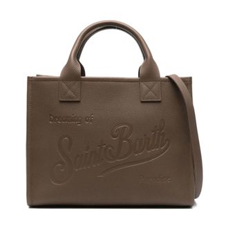 MC2 Saint Barth Handbags, female, Brown, Size: ONE SIZE Vanity Bag Large