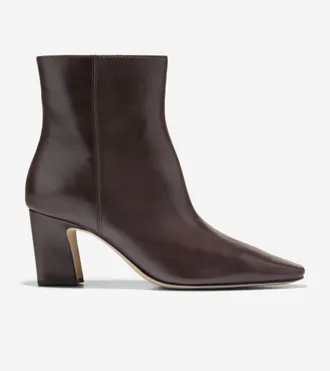 Cole Haan Womens Blanche Snip Toe Booties - Brown Size 10.5