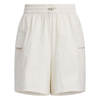 adidas (WMNS) adidas Verbiage Woven Shorts Asia Sizing White JN7776