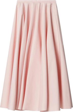 Givenchy Rokken, Dames, Roze, S, Katoen, Lange Cirkelrok