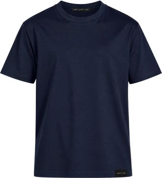 low brand T-shirt girocollo - - Tops - Uomo - Blu - L