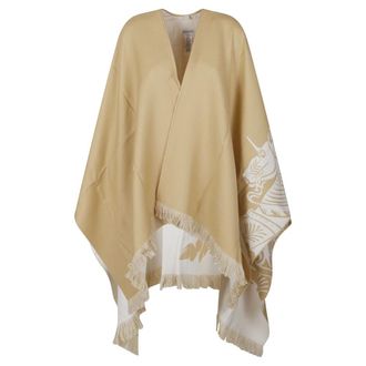 Burberry Dames, Jassen, Beige, Maat: ONE Size Wol