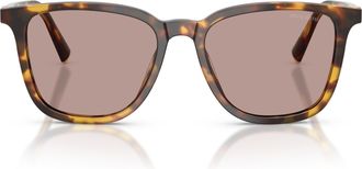 Miu Miu 0mu B03s Classic Tortoiseshell Square Sunglasses