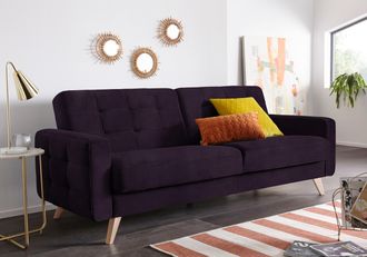 Exxpo Sofa Fashion 3-Sitzer »Nappa, kompakt und komfortabel, bequem, zeitloses Design, L-Form« tolle Detailverarbeitung