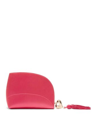 Genny Clutch con nappa - Rosa