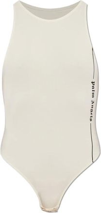 Palm Angels Mujer, Camisetas, Beige, Talla: L