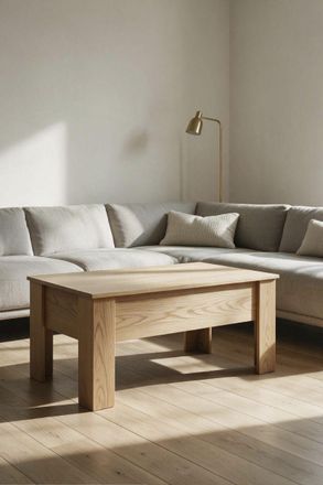 Regalos Miguel Muebles Auxiliares - Mesa Norden - Madera Clara