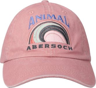Animal Abersoch Logo Baseball Cap in Coral at Nordstrom