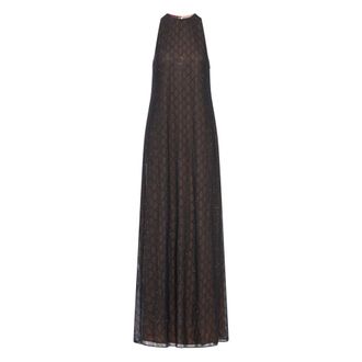 Gucci Black Georgette Dress