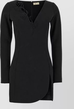 Blumarine stretch crepe mini dress