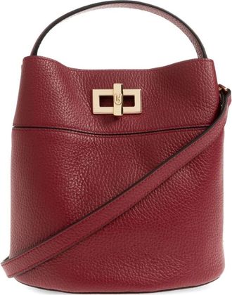 Furla Amelia Mini Bucket - Dames - Handtassen - Rood - ONE Size - Leer - Tassen