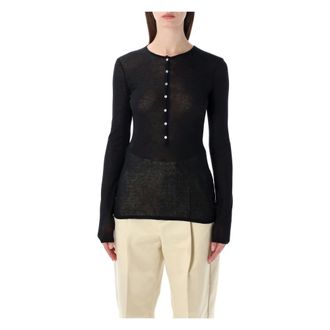 SOEUR Isabella Top - female - SOEUR - Long Sleeve T-Shirts - Black - M - Tops