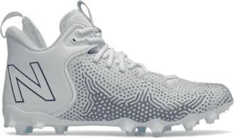 New Balance Mens New Balance FreezeLX V3 FREEZPB3 White Navy Lacrosse Cleats UWU938