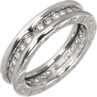 Bulgari White Gold (18K) Band Ring (Pre-Owned)