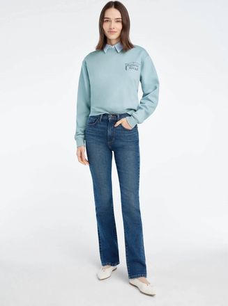Favorite Daughter The Favorite Grad Classic Sweatshirt In Blue