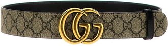 Gucci Beige GG Supreme reversible belt
